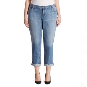 Eileen Fisher Light Blue Denim Jeans Size 22 Organic Cotton